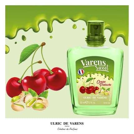 Varenne Varens Udv Sweet Cerise Pistache Eau de Parfum (EDP) Mixte 50ml