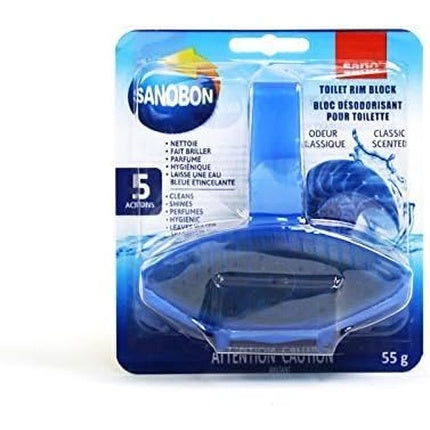 Sanobon Blue Shiny Perfumed Soap and Toilet Bowl Perfume Maison des fragrances