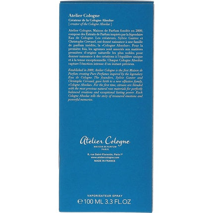 Pacific Lime Eau de Parfum Vaporisateur 100ml Atelier Cologne