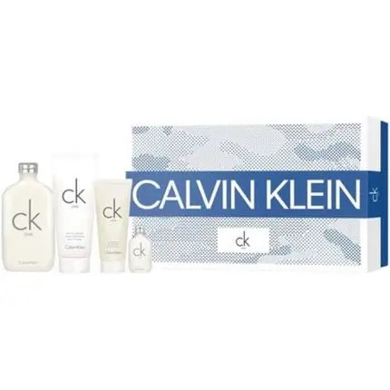 Calvin Klein Ck One Eau De Toilette 200ml + Body Lotion 200ml + Shower Gel 100ml + Eau De Toilette Mini Calvin Klein