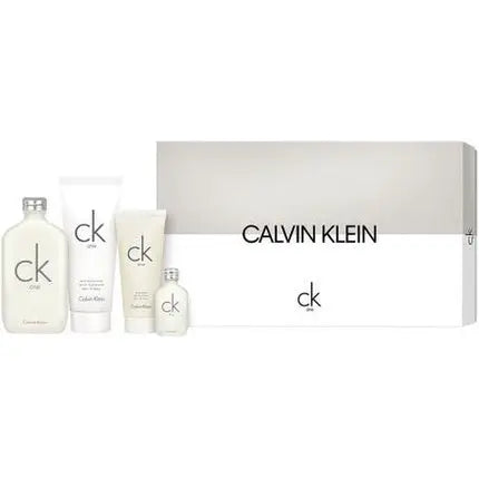 Calvin Klein Ck One Eau De Toilette 200ml + Body Lotion 200ml + Shower Gel 100ml + Eau De Toilette Mini Calvin Klein