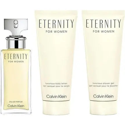 Calvin Klein Femme's Eternity Giftset - Eau De Parfum 50ml, Body Lotion 100ml, Shower Gel 100ml Calvin Klein