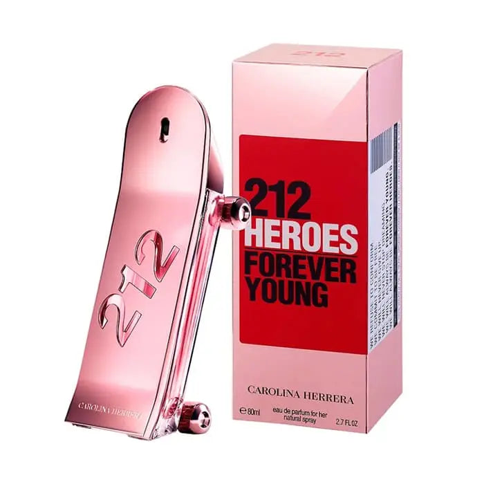 Carolina Herrera 212 Heroes Forever Young Eau de parfum  pour femme  2.7 fl oz, 1oz équivaut à 30ml Carolina Herrera