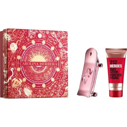 Carolina Herrera 212 Heroes Gift Set Eau De Parfum 80 Ml And Body Care Milk 100 Ml Carolina Herrera