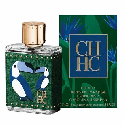 Carolina Herrera Ch Men Birds Of Paradise Eau De Parfum Spray 100ml Limited Edition Carolina Herrera
