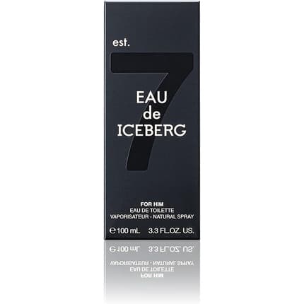 Iceberg Eau de Iceberg 's Eau de Toilette (EDT) Homme 100ml