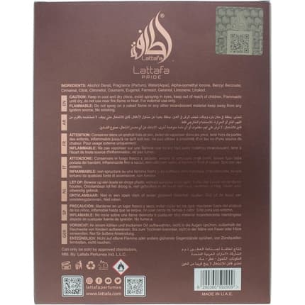 Lattafa Pride Vintage Radio Eau De Parfum 100ml