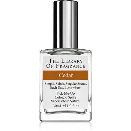 Cedar Eau de Cologne - The Library Of Fragrance - 30 ml