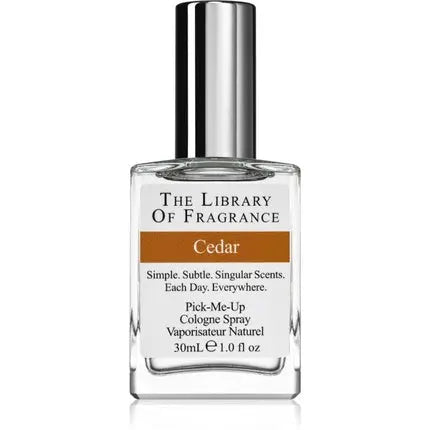 Cedar Eau de Cologne - The Library Of Fragrance - 30 ml The Library Of Fragrance