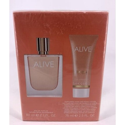 Hugo Boss Alive Set 80ml Eau De Parfum+75ml Body Lotion Hugo Boss