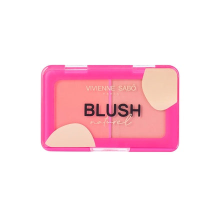 Vivienne Sabó Blush Palette Naturel La Madeleine Soft Rose - Vivienne Sabo