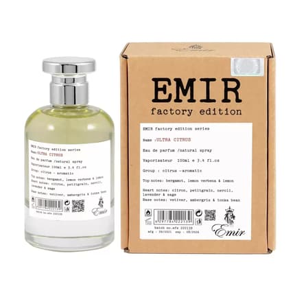 Paris Corner Emir Ultra Citrus Eau De Parfum 100ml