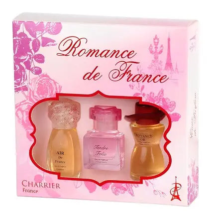 Charrier Parfums 3 Eaux de Parfum Gift Set Romance de France 33.6ml Made in Provence France Charrier Parfums