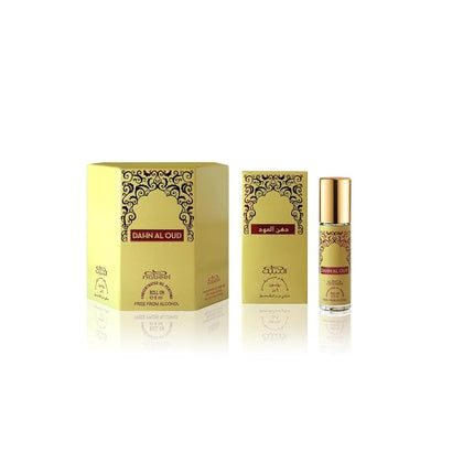 Nabeel Perfumes Dahn Al Oud Concentrated Roll-On Oil Alcohol-Free 6 x 6ml - Pack of 6 Nabeel Perfumes