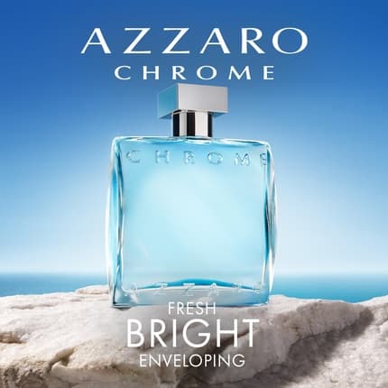Azzaro Chrome Fresh Aquatic 's Cologne - Citrus Woody Eau de Toilette (EDT) Homme