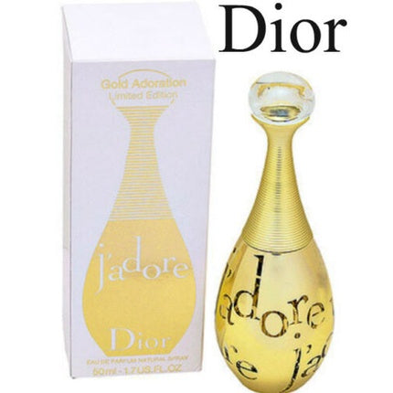 100% Authentic Exclusive Rare Dior J'adore Gold Jeweled Parfum Spray Dior