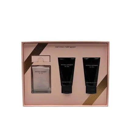 Cofanetto Narciso Rodrigue For Her Coffret Eau De Parfum 50ml + Body Lotion 50ml + Shower Gel 50ml Narciso Rodriguez