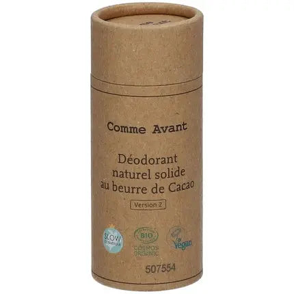 Comme Avant Natural Solid Deodorant With Cocoa Butter 50 G Comme Avant