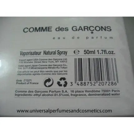 Comme Des Garcons Original E.D.P New In Factory Sealed Box Choose 50ml Or 100ml Comme Des Garcons