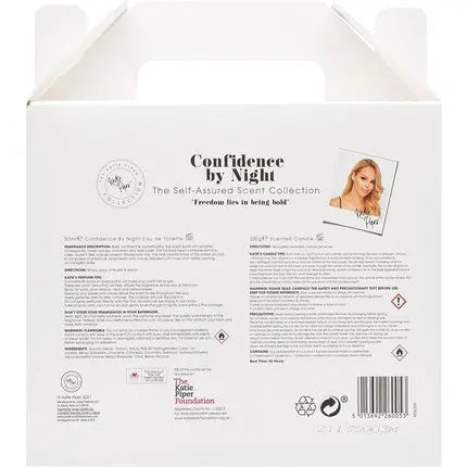 Confidence By Night The Self-Assured Scent Collection 50ml Eau de Toilette and Scented Candle Katie Piper