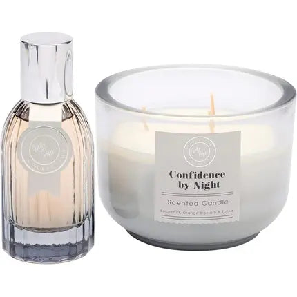 Confidence By Night The Self-Assured Scent Collection 50ml Eau de Toilette and Scented Candle Katie Piper