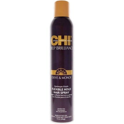 Chi Deep Brilliance Optimum Finish Flexible Hold Hair Spray 300ml