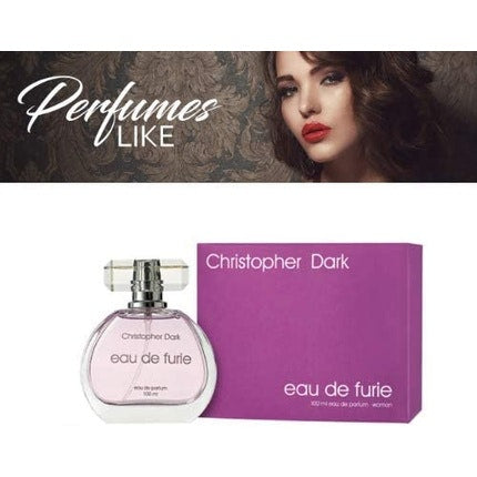 Christopher Dark Eau De Furie Eau De Parfum Natural Spray pour femme  100ml Chd Christopher Dark