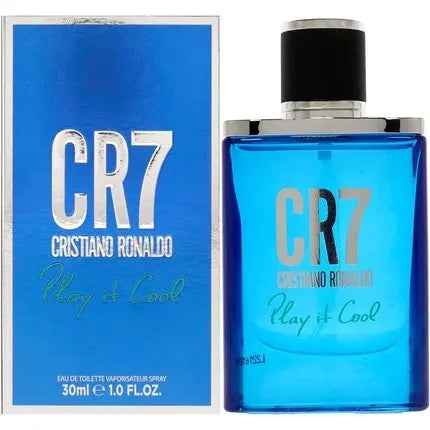 Cristiano Ronaldo CR770064 Play It Cool Eau de Toilette for Him 100ml 3.4oz, 1oz équivaut à 30ml Cr7