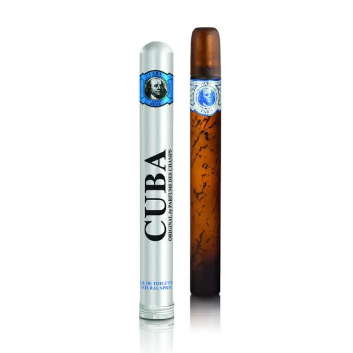 Cuba Blue 1.2oz, 1oz équivaut à 30ml Eau de toilette  Spray 35.49ml Cuba