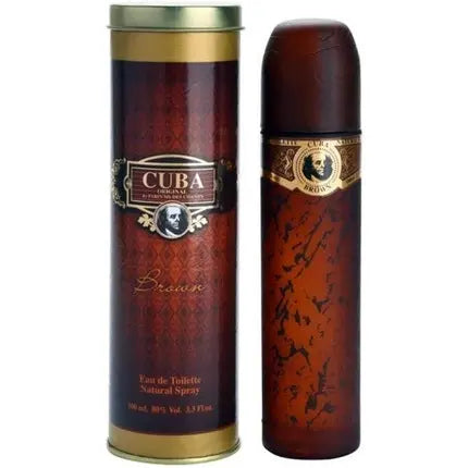 Cuba Brown Men's Eau de Toilette 100ml Cuba