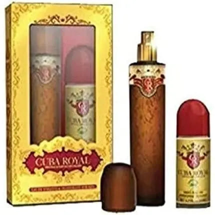 Cuba Royal EDT 100ml and Deo Roll On 50ml Gift Set Cuba Paris