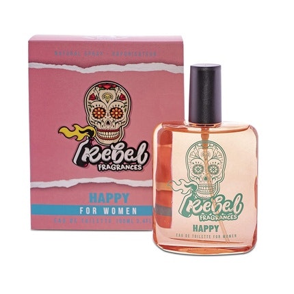 Rebel Fragrances Rebel Happy Eau De Toilette pour femme  100ml Rebel