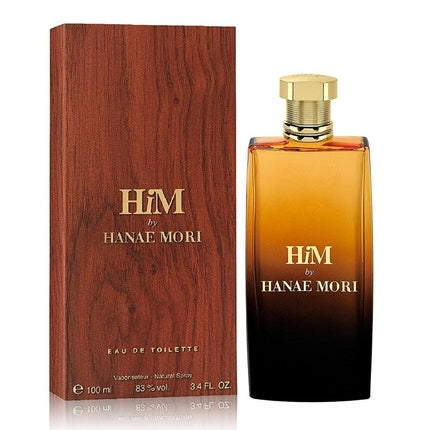 Hanae Mori Him Eau de Toilette (EDT) Homme 101ml
