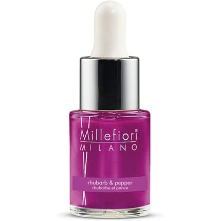 Millefiori Milano Rhubarb & Pepper Water Soluble Purple 15ml Unisexe