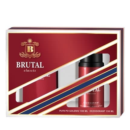 La Rive Brutal Classic Set - Deodorant + After Shave Lotion Fragrance (Fragrance) Mixte 150ml