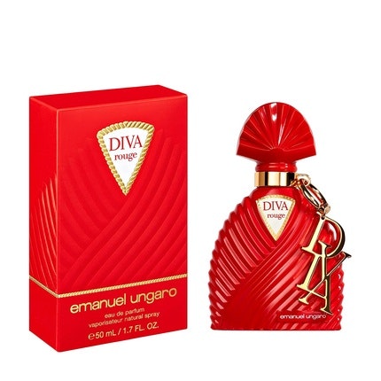 Emanuel Ungaro Diva Rouge Eau de Parfum spray pour femme  1.7 fl oz, 1oz équivaut à 30ml Emanuel Ungaro