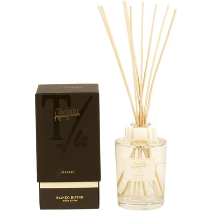 Teatro Fragranze Uniche Bianco Divino Diffuser 500ml with New Sticks Teatro Fragranze Uniche