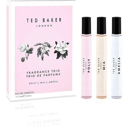 Ted Baker Fragrance Trio Gift Set Women 3 x 15ml Rollerballs Free Shipping Ted Baker