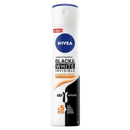 NIVEA Invisible Black&White Ultimate Impact Deodorant Spray 150ml Nivea