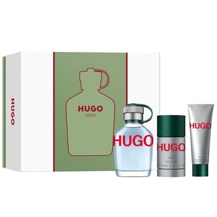 Hugo Man Set + Deodorant Stick + Shower Gel par Hugo Coffret (Coffret) Mixte 125ml