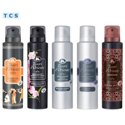 Tesori D'Oriente Deodorant in 5 Exotic Scents Déodorant (Déo) Mixte 150ml