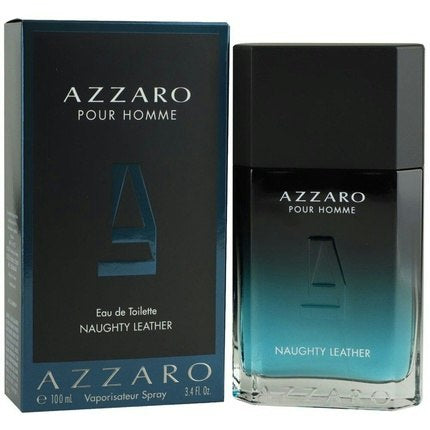 Azzaro Pour Homme Naughty Leather 100ml Eau de Toilette - Brand New in Original Packaging Maison des fragrances