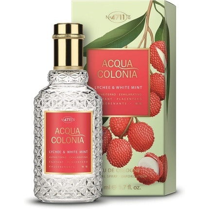 4711 Acqua Colonia Lychee White Mint Eau De Cologne 50ml Unisex Spray