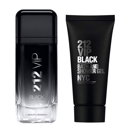 Carolina Herrera 212 Vip Black Eau De Parfum 2 Pc. Gift Set For Men 212 Vip Black