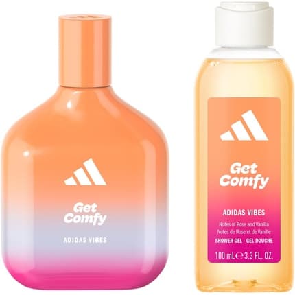 adidas Vibes Gift Set with Get Comfy and Shower Gel Coffret (Coffret) Mixte 100ml