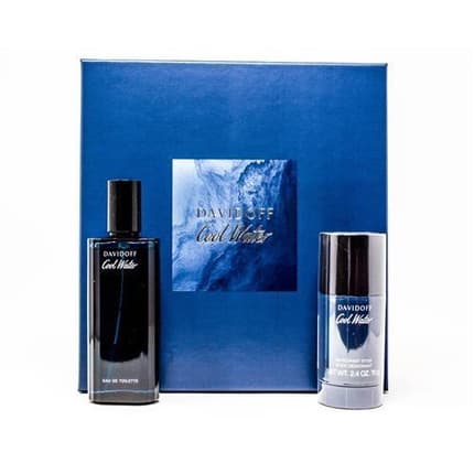 Davidoff Cool Water and Deodorant Stick - 's Fragrance Coffret (Coffret) Homme 75ml