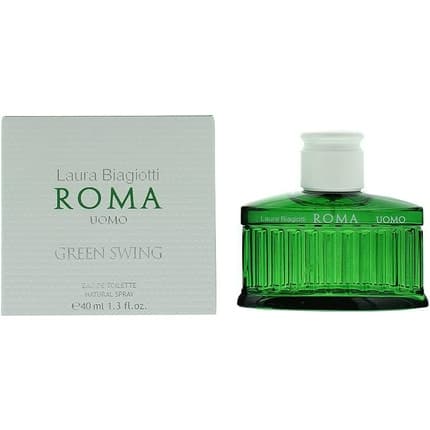 Laura Biagiotti Roma Uomo Green Swing Eau de Toilette (EDT) Homme 40ml
