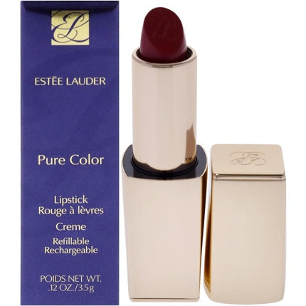 Estee Lauder Pure Color Creme Lipstick 420 Rebellious Rose for Women 0.12 oz