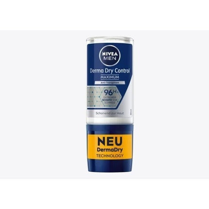 NIVEA MEN Antiperspirant Deodorant Roll-on Derma Dry Control 50ml Nivea