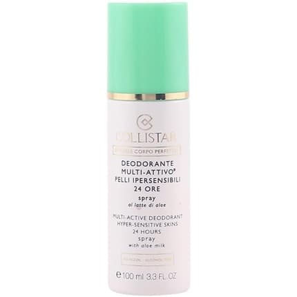 Collistar Perfect Body Deodorant Hyper Sensitive 24hour Deodorant For Sensitive Skin Déodorant (Déo) Mixte 100ml